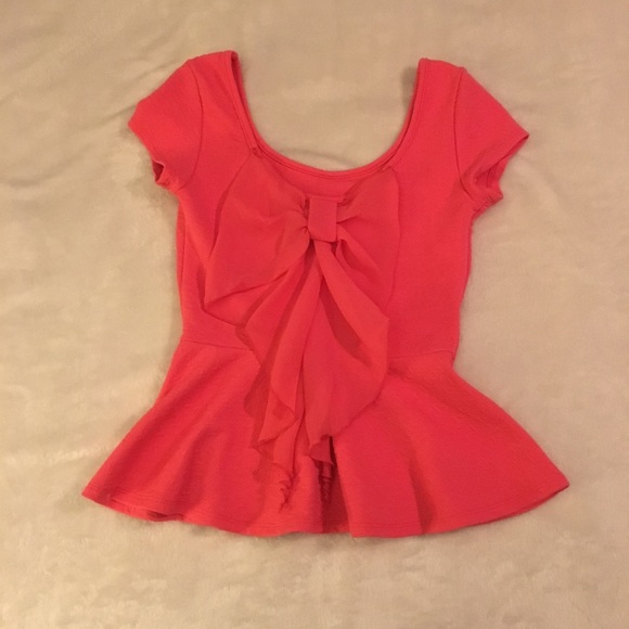 charlotte russe peplum top